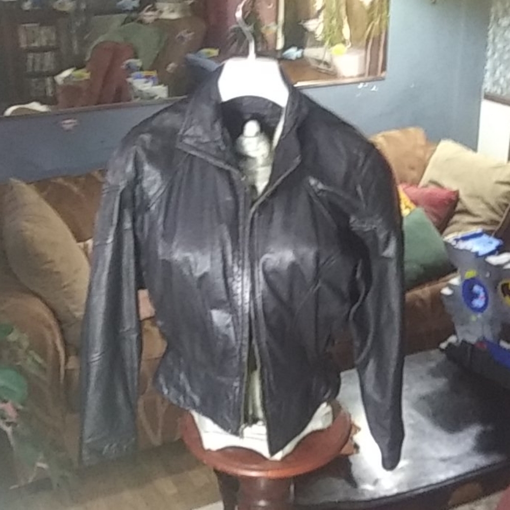 Leather jacket